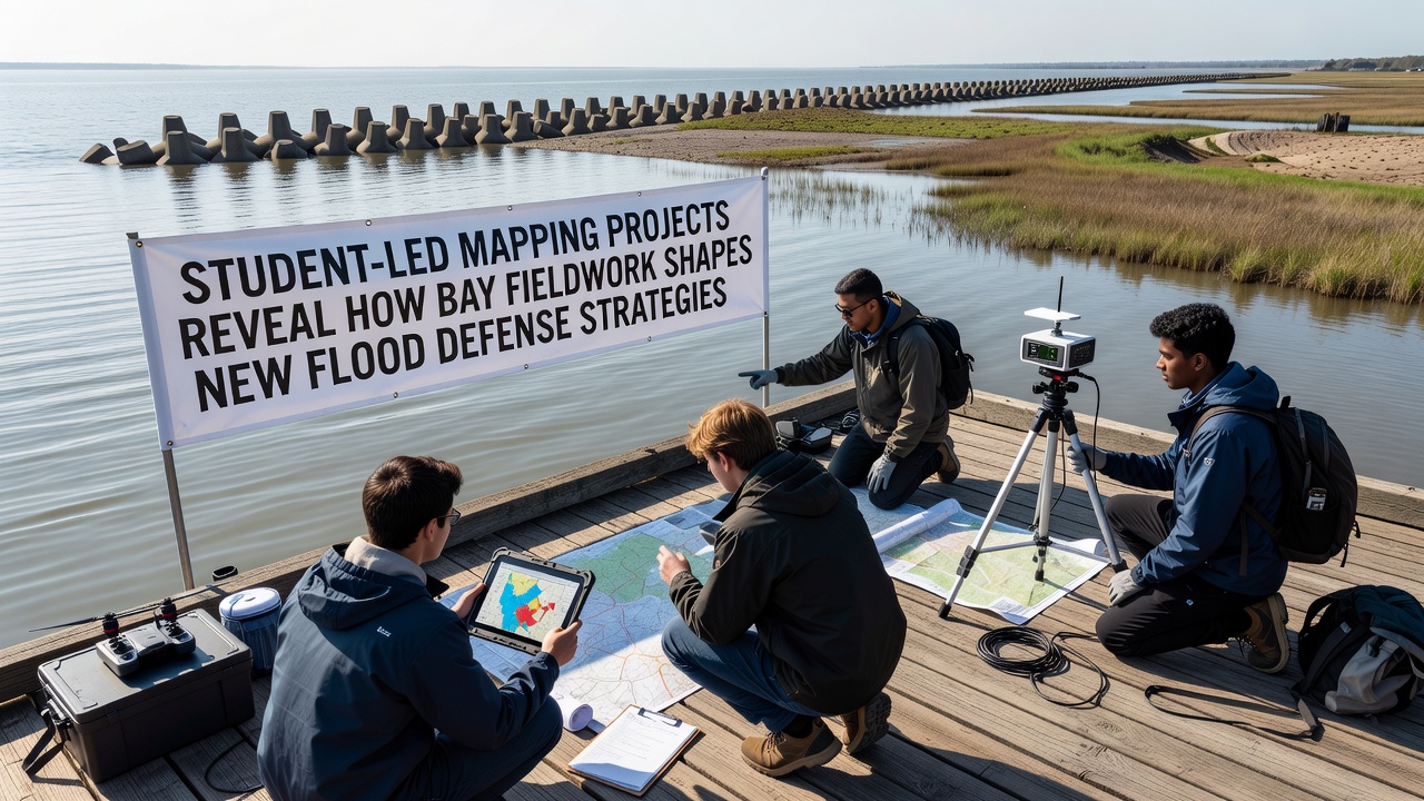 Student-Led Mapping Projects Reveal How Bay Fieldwork Shapes New Flood Defense Strategies